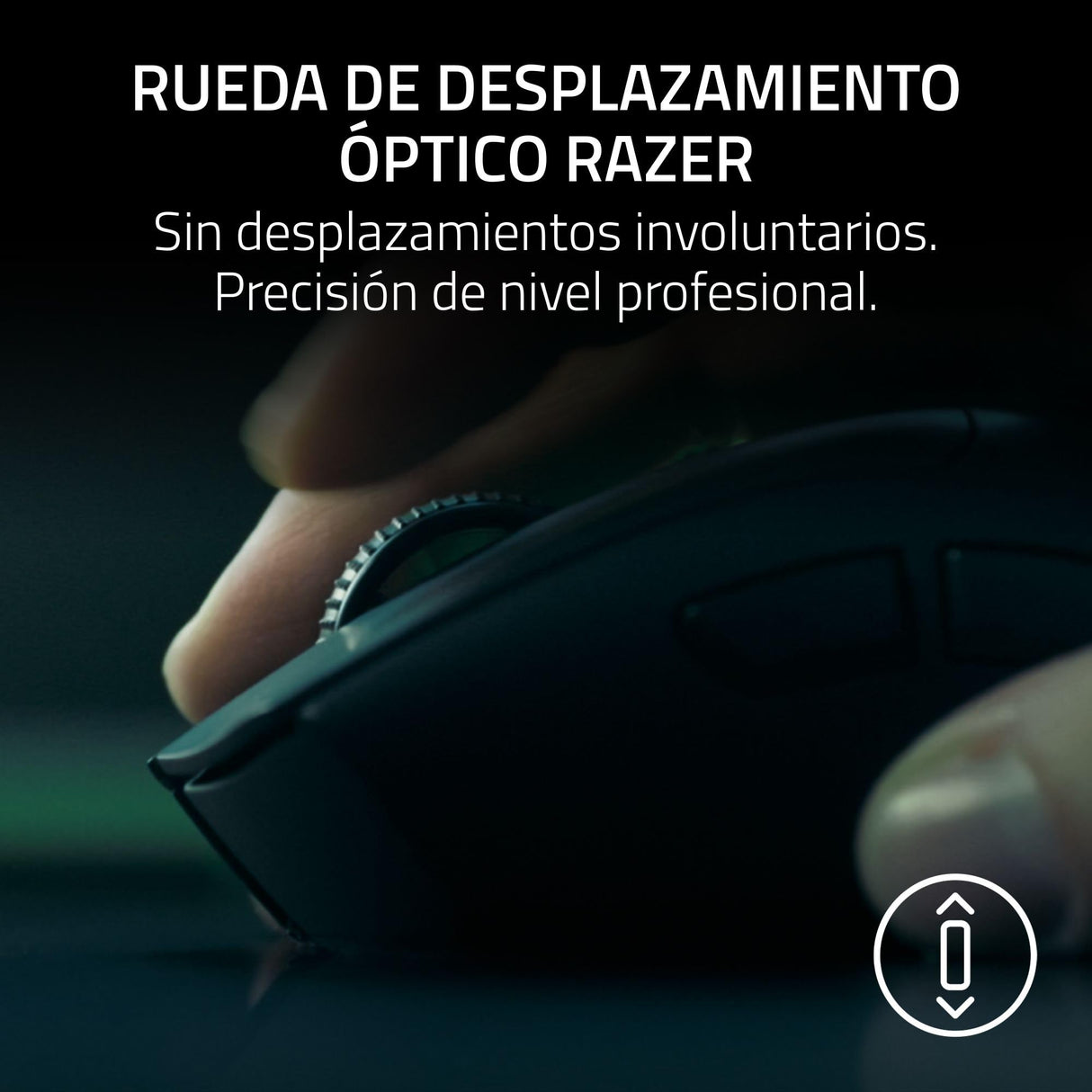 Razer DeathAdder V4 Pro - Ratón para Esports ergonómico inalámbrico y Ultraligero - 56g - 2,4 GHz Hyperspeed - Focus Pro 45K Sensor - 8K Hz Polling - Switches ópticos Gen-4 - PC/Mac | Negro