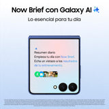 Samsung Galaxy Z Flip7 512GB - Móvil con IA, Diseño Plegable, Pantalla Amplia, Cámara Selfie 50MP, Procesador 3nm, Memoria 12GB, Negro Oscuro, Garantía 3 Años + 1 año Extra (Versión Española)
