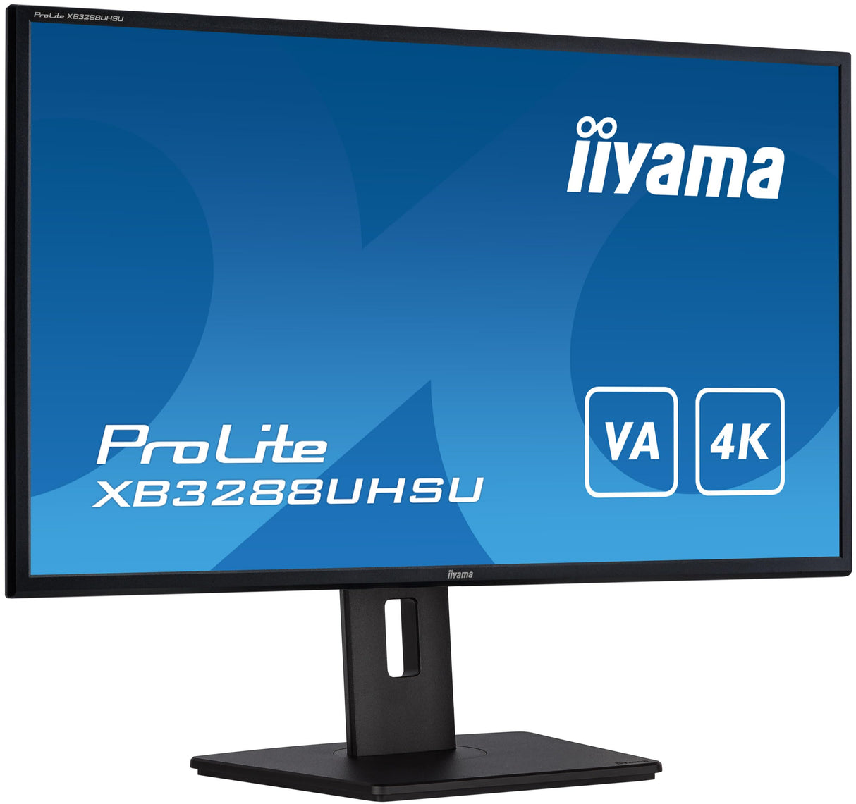 iiyama XB3288UHSU-B5 32" Panel VA, 3840x2160 UHD, 15cm Regulable en Altura, Pivotante, 300cd/m², 3ms, FreeSync, Altavoces, DisplayPort, 2xHDMI, USB3.0x2