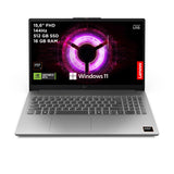 Lenovo LOQ Essential Gen 10 - Ordenador Portátil Gaming IA 15.6" FHD (AMD Ryzen 7 7735HS, NVIDIA GeForce RTX 4050, 16GB RAM, 512GB SSD, 144Hz, Wi-Fi 6, Sin Sistema Operativo) QWERTY Español - Gris