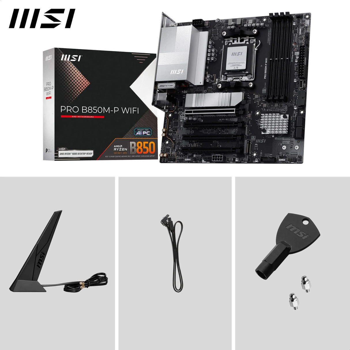 MSI Pro B850M-P WiFi - Placa Base