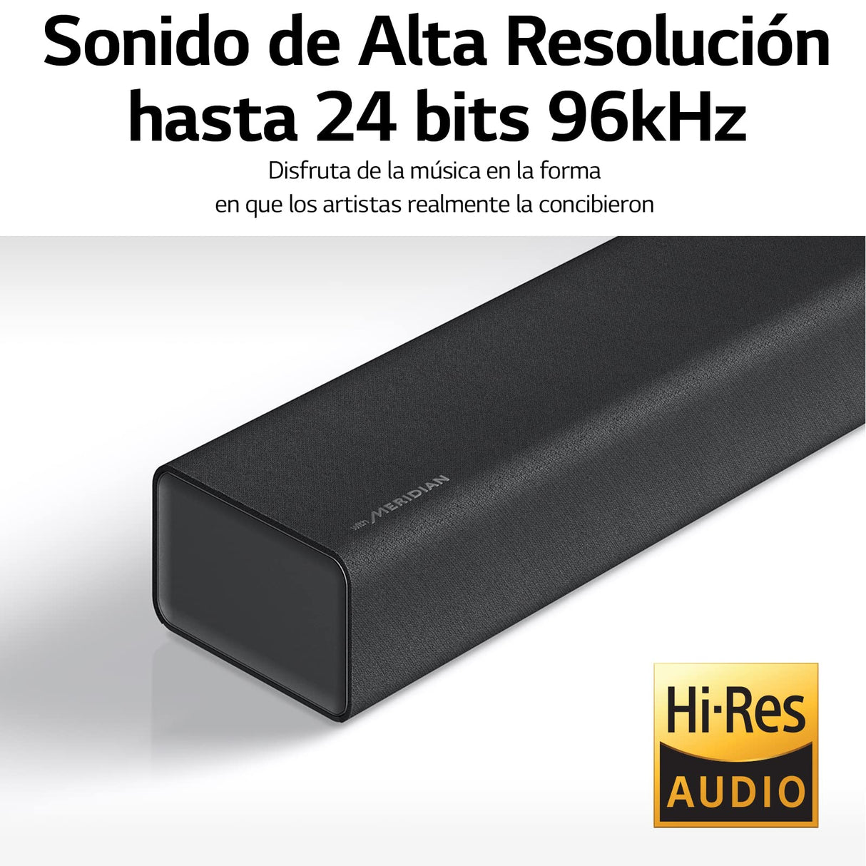 LG S65Q - Barra de Sonido Inteligente, 420W, 3.1 Canales, Sonido Envolvente DTS Virtual:X, Dolby Digital en Alta Resolución, Hi-Res 24bits/96kHz, Meridian Sound Music, Negro