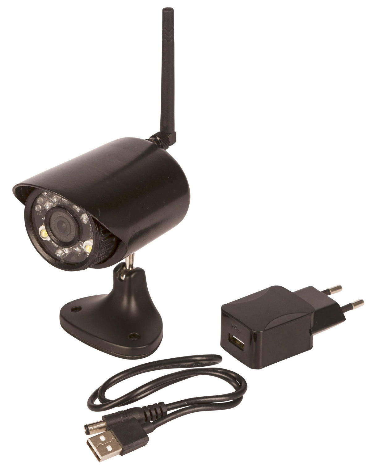 Kerbl SmartCam HD Cámara de seguridad IP Interior Bala Negro 1280 x 720Pixeles - Cámara de vigilancia (Cámara de seguridad IP, Interior, Bala, Negro, Pared, IP66)