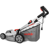 IKRA cortacésped eléctrico IERM 2043 T, 2000W, altura de corte 30-75mm, anchura de corte 43cm, incl. cuchilla de repuesto