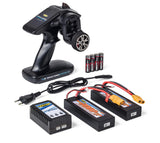 Carson 500409087 1:8 Virus Race 4.3 4S brushless 100% RTR Blanco - Buggy RC, Coche teledirigido, Offroad, vehículo RC, Coche RC 80 km/h, Coche RC