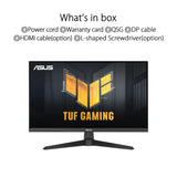 ASUS Monitor TUF Gaming VG279Q3A 27" (Full HD (1920x1080), 180Hz, Fast IPS, ELMB Sync, 1ms (GTG), FreeSync Premium, compatible con G-Sync, Overdrive Variable, 99% sRGB)