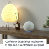 Echo (Última generación) | Sonido de alta calidad, controlador de Hogar digital integrado y Alexa | Azul grisáceo
