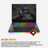 HP OMEN MAX - Ordenador Portátil Gaming de 16" OLED 240Hz (Ultra 9-275HX, 32GB RAM, 1 TB, NVIDIA GeForce RTX 5080 16GB, Windows 11) Negro - Teclado QWERTY Español