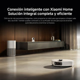 XIAOMI Robot Vacuum 5 Pro - Succión de 20.000 Pa, IA para Evitar obstáculos, Detección automática de Suciedad, Láser dToF, Brazos robóticos duales, Autolimpieza a 80 °C para Mejor Rendimiento