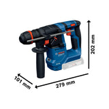 Bosch Professional 18V System martillo perforador a batería GBH 18V-18 X (ONECHUCK, incl. L-BOXX 136)