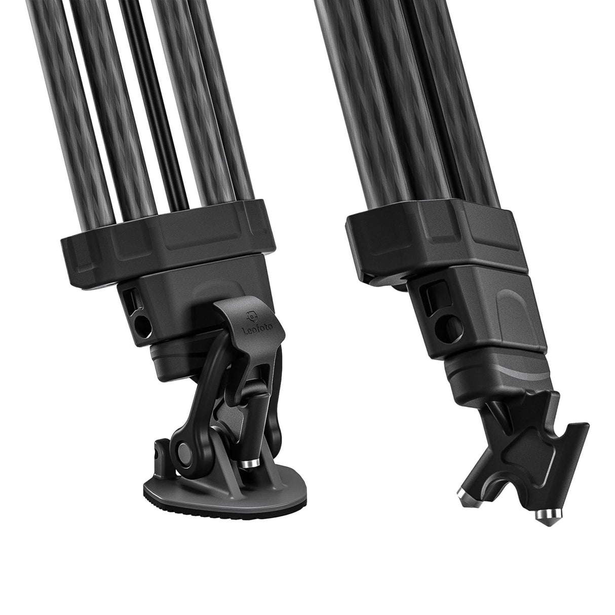 LEOFOTO Trípode de Carbono LVF-163C + FH-10 Kit de trípode de vídeo