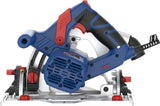Güde 58232 TS 57-1400 KE - Sierra circular (1400 W, 230 V), color azul y rojo