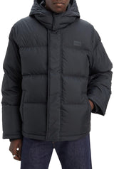 Levi's Laurel Short Puffer - Chaqueta para hombre, Jet Black, XL