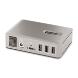 StarTech.com Hub Concentrador USB-C de 10 Puertos - 8X USB-A/2x USB-C - con Fuente de 65W - USB 3.1 10Gbps - Ladrón USB Tipo C con Certificación USB-IF - Multiplicador USB C (10G5A2CS-USB-C-HUB)