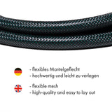 FLUX-Hifi MATRIXX - Cable para altavoces (8 hilos, 2 x 3 m)