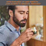 Krups Evidence Eco Design EA897B - Cafetera superautomática 15 bares, 8 programas café, 5 grados de molienda, programa limpieza, indicador cal, molinillo integrado