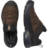 Salomon X ULTRA 360 LEATHER GORE-TEX, Zapatos de senderismo para Hombre, Dark Earth Delicioso Sharkskin, 43 1/3 EU