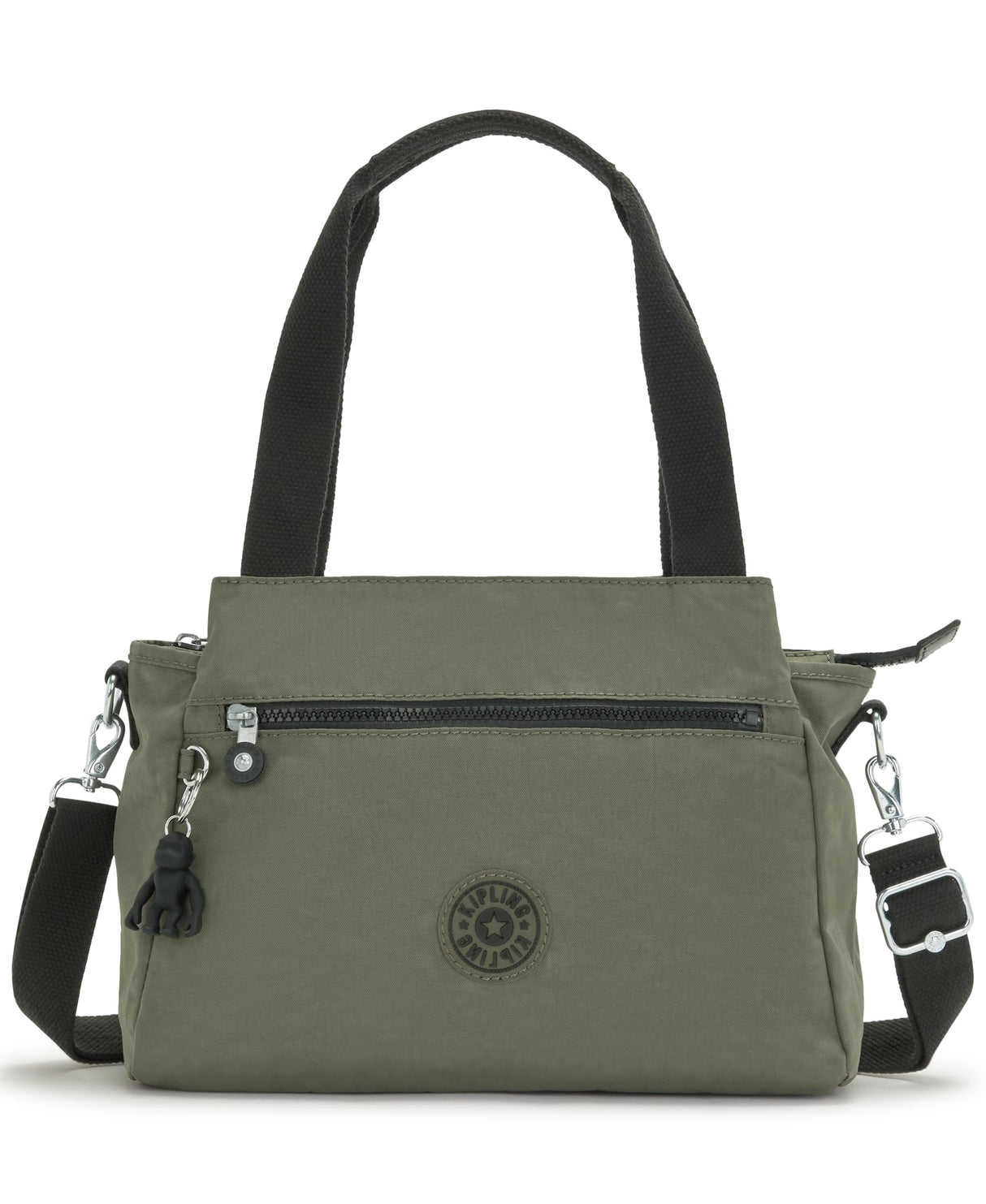 Kipling Elysia Bandolera Mediana, Bolsos de Hombro, Green Moss (Verde)