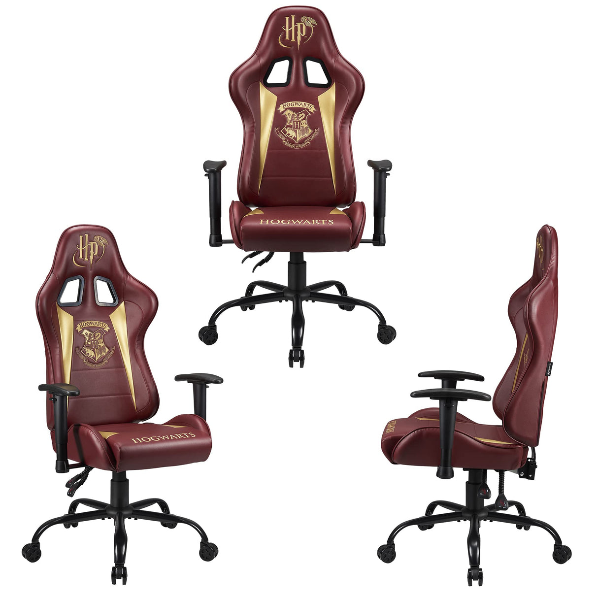 Subsonic - Harry Potter - Silla Gaming Ergonomica Respaldo/Asientos Ajustables - Silla De Oficina Gamer para Adultos con Licencia Oficial (Windows 8)