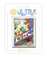 Bulbizarre (Bulbasaur) 143/142 Alternativo Pokémon Gallery Secreta - Ultraboost X Écarlate et Violet 7 Couronne Stellaire - Box de 10 Cartas Pokémon Francés