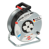 Brennenstuhl 1195066 Garant S 4 Export - Tambor para cable alargador (50 m, H05VV-F 3G1,5)