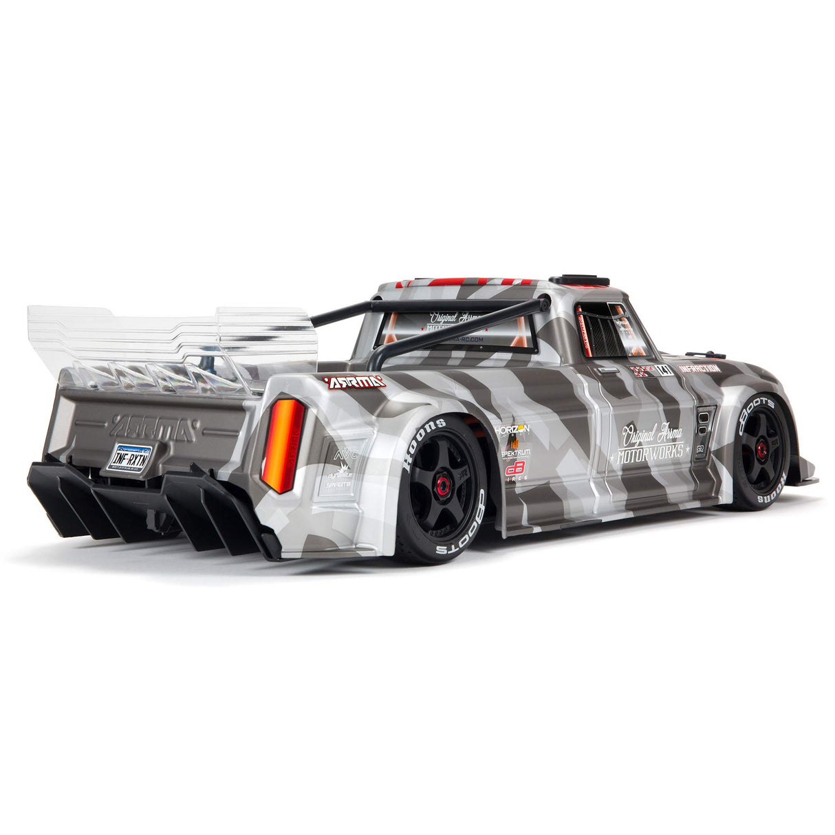 ARRMA 1/7 INTROCTION 6S BLX V2 All-Road RC Camión RTR (transmisor y Receptor incluidos, baterías y Cargador necesarios), Plata, ARA7615V2T2