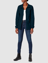 Trigema 555104 Chaqueta, Blau (Saphir 152), XL para Mujer