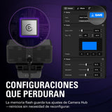 Elgato Facecam 4K – Webcam de Estudio 4K60, Calidad Tipo DSLR a 60 FPS, Compatible con filtros de Lente de 49mm, HDR, vídeo sin comprimir, área de Enfoque optimizada – USB-C para PC y Mac