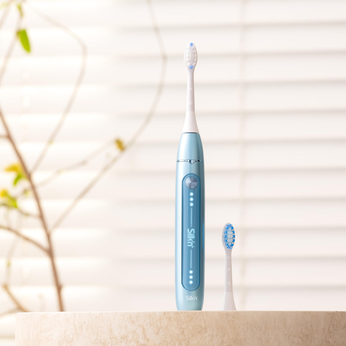 Silk'n - Cepillo de dientes sónico SonicYou con batería de 300 días, Azul claro