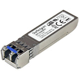 StarTech.com Módulo Transceptor SFP+ de Fibra LC Monomodo 10GBase-ZR MSA de 10 Gigabit DDM DOM - Hasta 80km, Plata