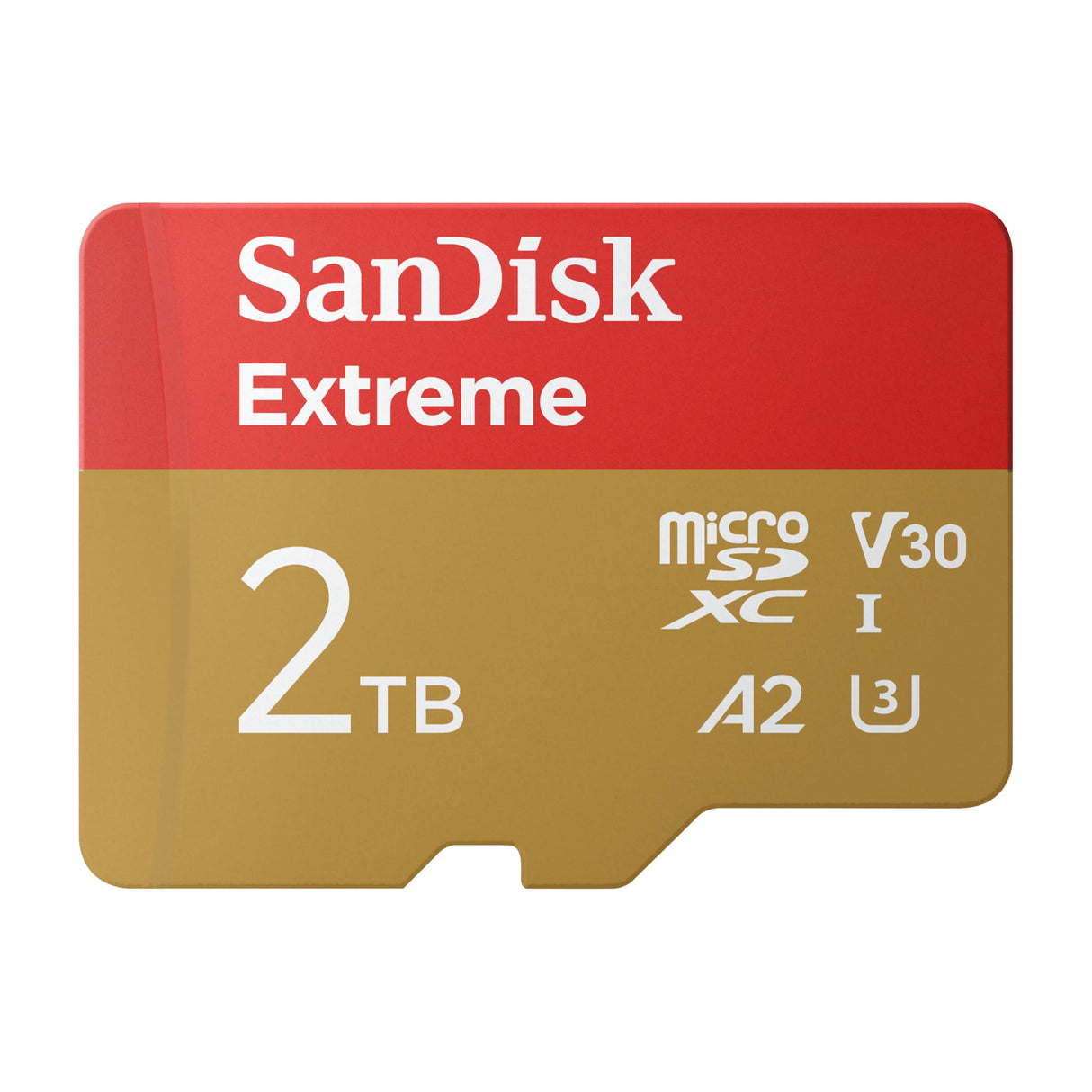 SanDisk Extreme Tarjeta Micro SDXC 2TB + SD Adaptador (para Cámaras de acción, Drones, Smartphones, Velocidad hasta 240 MB/s, 4K UHD, RescuePRO Deluxe, UHS-I, U3, V30)