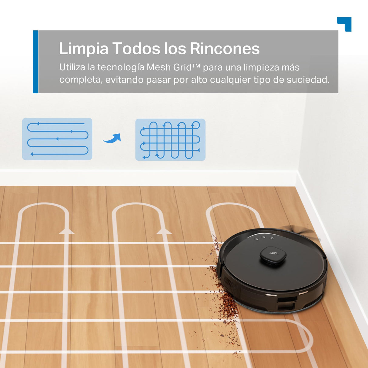 Tapo RV30 MAX Plus Robot Aspiradora, Potencia de succión Ultra de 5300 Pa con fregado, Base de Autovaciado automático de 3 l, navegación LiDAR+IMU Avanzada, Control por Voz y aplicación,Negro