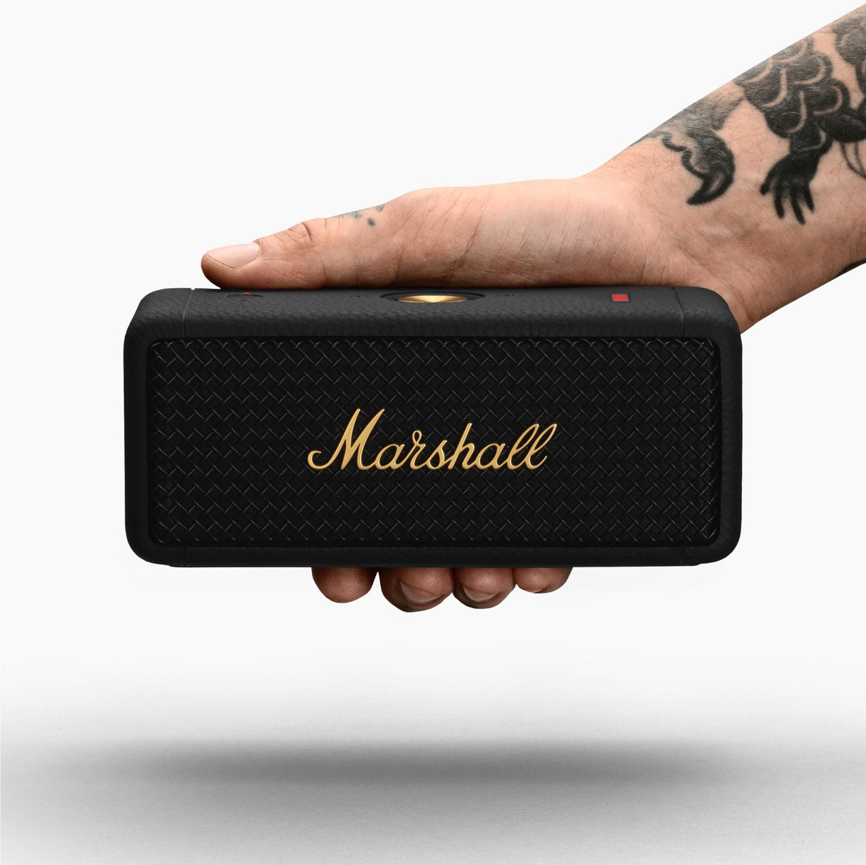 Marshall Emberton II Altavoces Bluetooth portátiles, inalámbricos, Emparejables, IP67 Resistentes al Polvo y al Agua, más de 30 Horas de Tiempo de reproducción - Negro