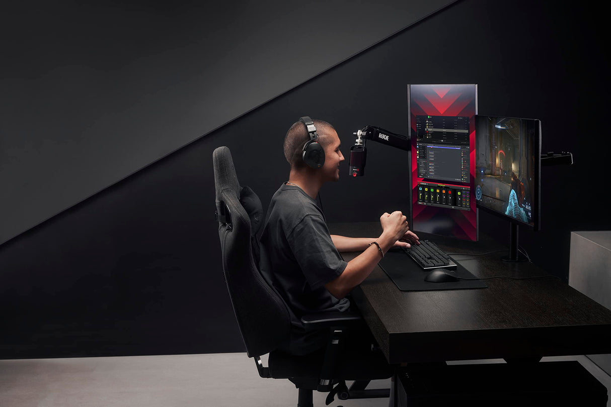 RØDE XCM-50 Micrófono de condensador USB profesional RØDE X XCM-50 y solución de mezcla virtual para streamers y jugadores