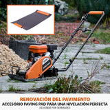 Evolution Power Tools H320-P Hulk compactador de gasolina, Ideal para Nivelar Pavimento, Preparación de Terreno de Césped Artificial, Patio, Albañilería - 2 Años de Garantía
