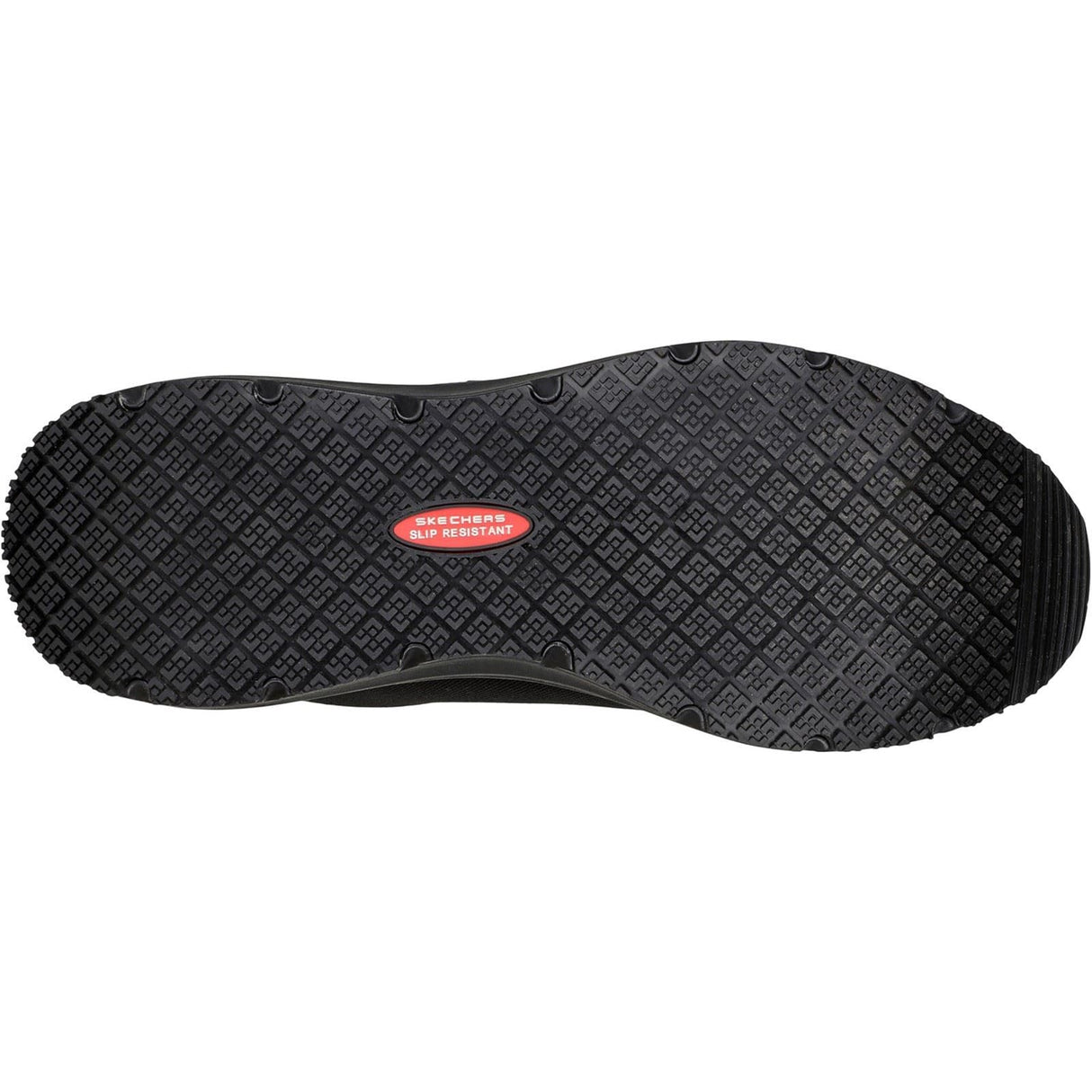 Skechers Ulmus SR Safety Toe, Zapatillas Hombre, Black/Charcoal, 46 EU