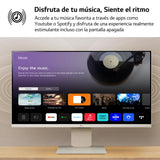LG 32SR85U-W - MyView Smart Monitor, 32 Pulgadas, 3840 x 2160 (Ultra HD 4K), Panel IPS, webOS 23, ThinQ App, Web CAM, Blanco