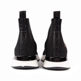 DKNY Nona Sock Slip on Sneaker, Zapatillas Mujer, Oro Negro, 36 EU