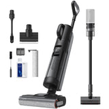Dreame H12 Dual 4 en 1 Aspirador sin Cable, Aspirador Seco y Húmedo, Autolimpieza en un Solo Paso con Secado mediante Aire Caliente, Limpieza de Borde a Borde, App Limpieza Inteligente