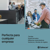 Safescan 1250 EUR Contadora de monedas cuenta valor y clasifica monedas mezcladas de euro - Clasificadora de monedas separando por denominación - Máquina contadora que cuenta monedas de forma continua