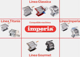 Imperia Raviolimaker Línea Clásica. Accesorio para raviolis made in Italy. Accesorio para máquina de pasta en acero. Accesorio de raviolis compatible con las máquinas de pasta Imperia. (Raviolimaker3)
