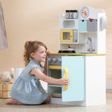 Cocina de Juguete de Madera con Utensilios de Teamson Kids Horno NiñosTD-11708AR