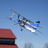 E-Flite 4 sitios Flat Foamy 800 mm Bind N Fly, AS3X, Safe Select estabilización, avión teledirigido para Acrobacias aéreas agresivas y lentas para Interiores y Exteriores