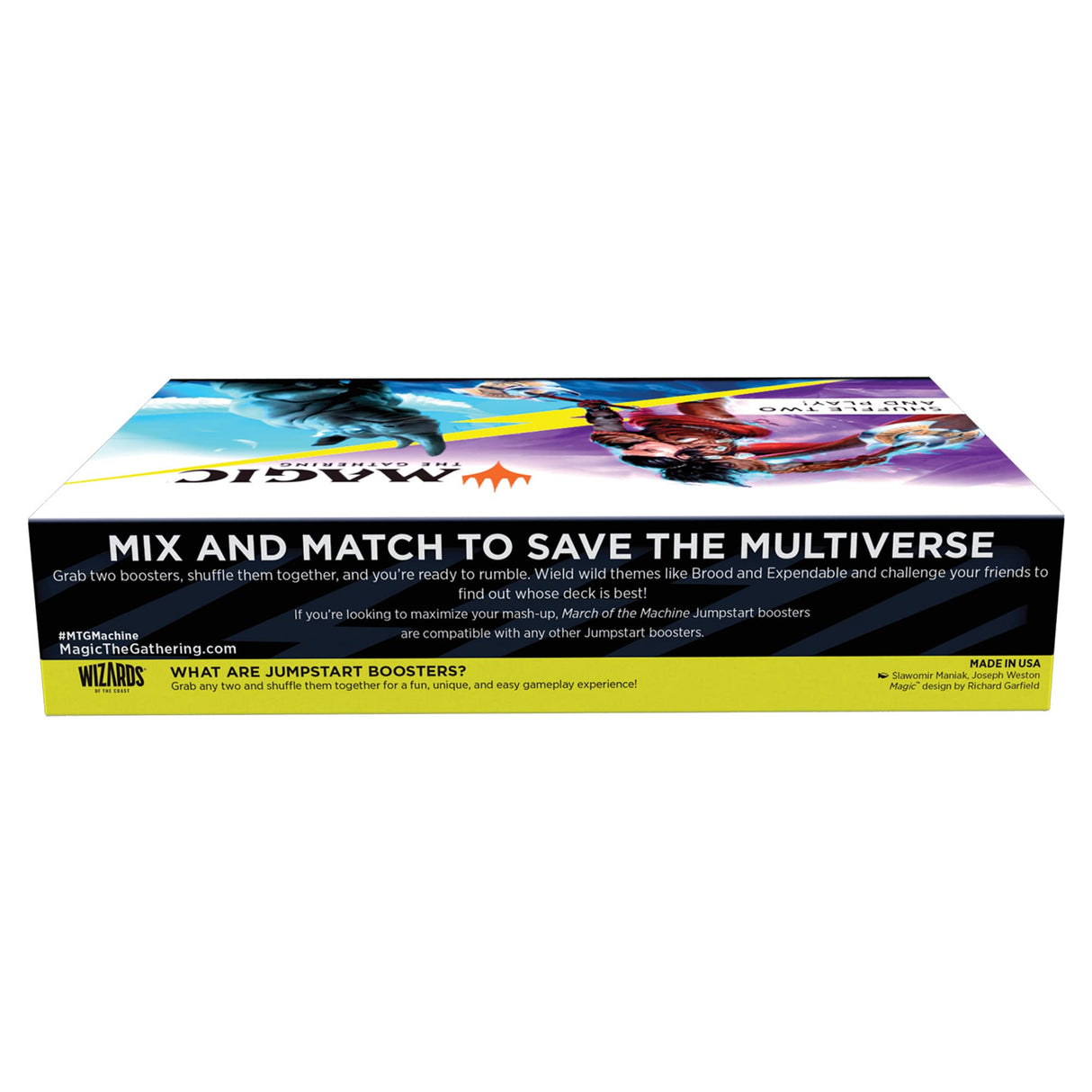 Magic The Gathering March of The Machine Jumpstart Booster Box, 18 Packs (Versión en Inglés)