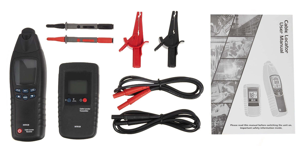 Amazon Basics Localizador de cables, Negro (Anteriormente Marca AmazonCommercial)