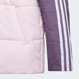 adidas Colorblocked Padded Jacket Kids Chaqueta de peso medio Niñas, Shadow Violet, 11-12 años (152)
