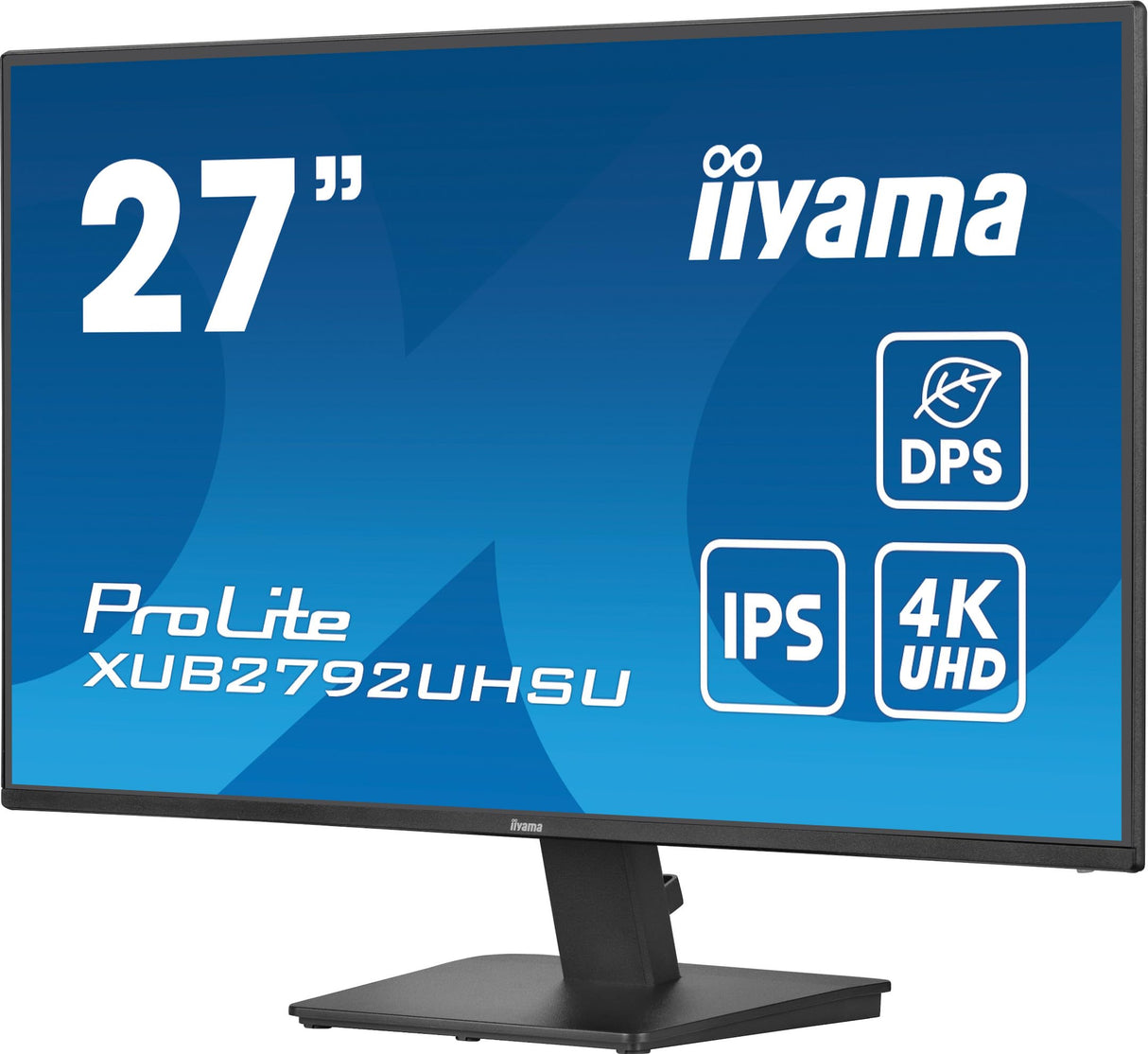 iiyama XU2792UHSU-B6 27" Panel IPS, 3840x2160 UHD, 4ms, 300cd/m², DVI, HDMI, DisplayPort, Altavoces, USB 2x3.2