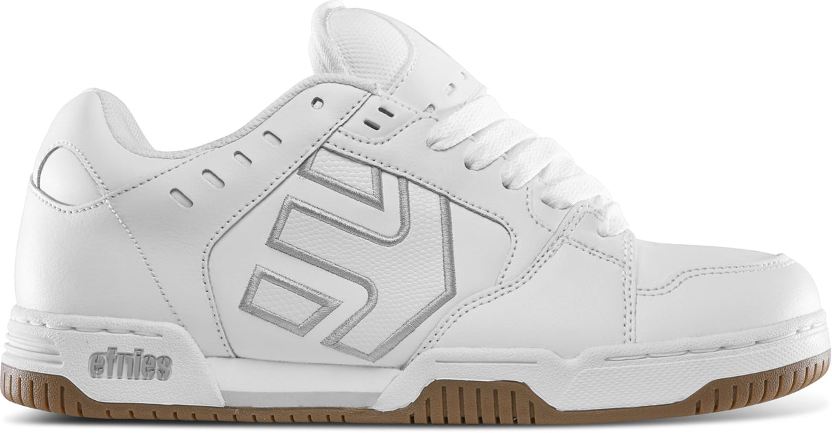 etnies Faze, Skate Shoe Unisex Adulto, White/White/Gum, 41 EU