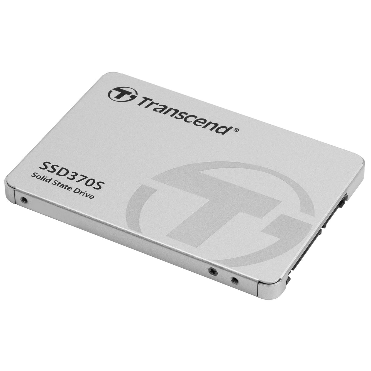 Transcend SSD370S - Disco duro sólido de 1 TB (SATA III, MLC, hasta 560 MB/s, 2.5"), color plateado