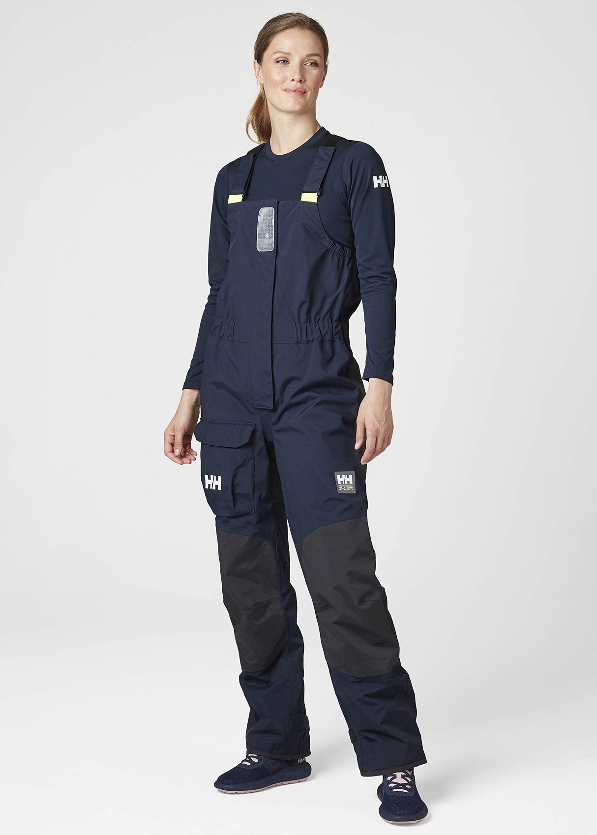 Helly-Hansen Womens W Pier 3.0 Bib, Azul marino, M